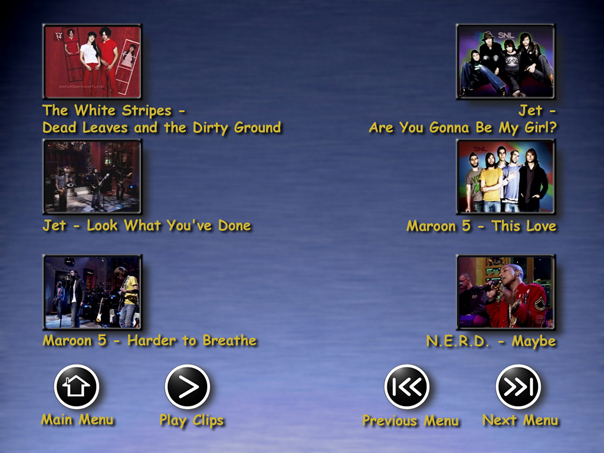 Music Volume 7 Menu 1